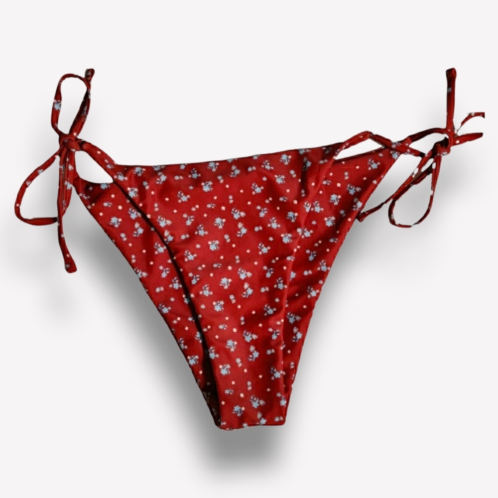 Cute string bikini bottoms